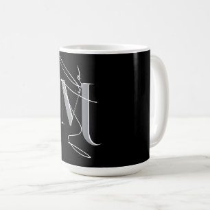Mug Nom personnalisé mignon initiales Fille