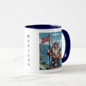 Mug Nom personnalisé Norwegian Troll (Devant droit)