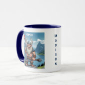 Mug Nom personnalisé Norwegian Troll (Devant gauche)