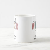 Mug Nom personnalisé Offres de diplôme d'un travailleu (Centre)