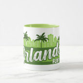 Mug Nom personnalisé Orlando Floride (Centre)