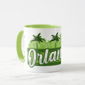 Mug Nom personnalisé Orlando Floride (Devant gauche)