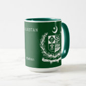 Mug Nom personnalisé Pakistan (Devant droit)