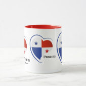 Mug Nom personnalisé Panama Love (Centre)
