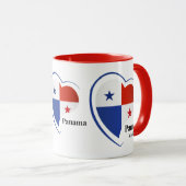 Mug Nom personnalisé Panama Love (Devant droit)