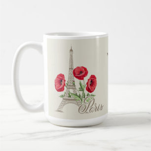 Mug Nom personnalisé Paris France musiques