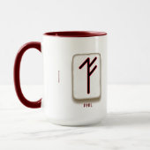 Mug Nom personnalisé PÈRE - PHIL bindrune (Gauche)