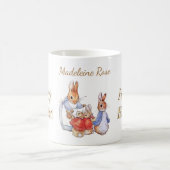 Mug Nom personnalisé Pierre le lapin Joyeux Pâques (Centre)
