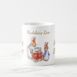 Mug Nom personnalisé Pierre le lapin Joyeux Pâques