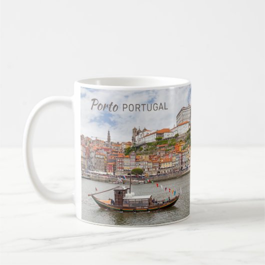 Mug Nom personnalisé Porto Portugal (Gauche)
