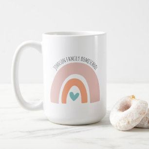 Mug Nom personnalisé Rainbow Homeschool