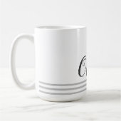 Mug Nom personnalisé Script Isolé Cute Cadeau (Gauche)