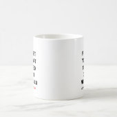 Mug Nom personnalisé "Si au début vous n'avez pas réus (Centre)