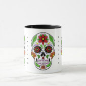 Mug Nom personnalisé Sugar Skull muettes (Centre)
