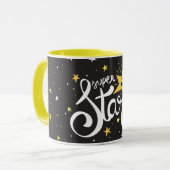 Mug Nom personnalisé Superstar (Devant gauche)