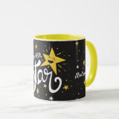 Mug Nom personnalisé Superstar (Devant droit)