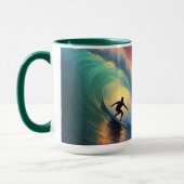 Mug Nom personnalisé Surf (Gauche)