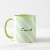 Mug Nom personnalisé Teddy Bear St. Patrick's Day Cade (Gauche)