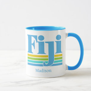 Mug Nom personnalisé / Texte Fiji