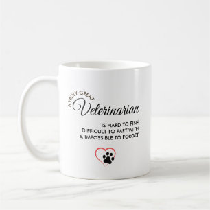 Mug Nom personnalisé - Un vétérinaire vraiment génial