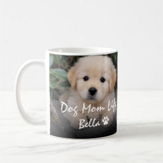 Mug Nom personnalisé Vie de maman de chien Design Bell