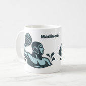 Mug Nom personnalisé Water Polo (Devant gauche)