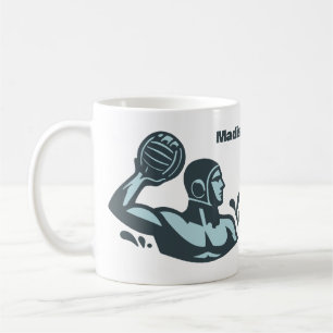 Mug Nom personnalisé Water Polo
