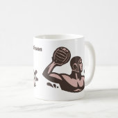 Mug Nom personnalisé Water Polo (Devant droit)