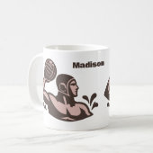Mug Nom personnalisé Water Polo (Devant gauche)