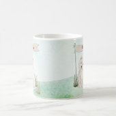 Mug Nom personnalisé Westie chien animal de compagnie (Centre)