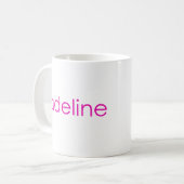 Mug Nom personnel Adeline (Devant gauche)
