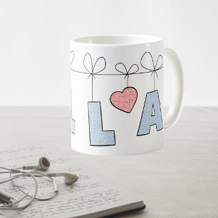 Mug Nom Personnel Ella