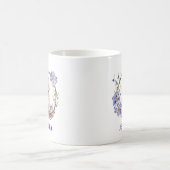 Mug Nom personnel Funny Bunny Happy Pâques (Centre)
