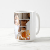 Mug Nom photo et script de votre enfant (Devant droit)