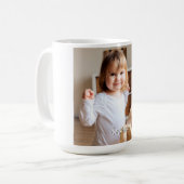 Mug Nom photo et script de votre enfant (Devant gauche)