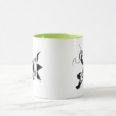 Mug Nom Pinceau Encre Robin (Centre)
