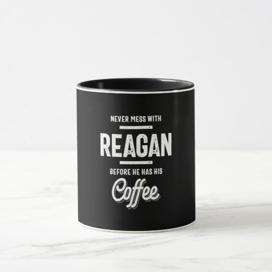 Mug Nom Reagan drôle (Centre)