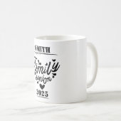 Mug [Nom] Réunion de famille - [Année] (Devant droit)