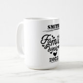 Mug [Nom] Réunion de famille - [Année] (Devant gauche)