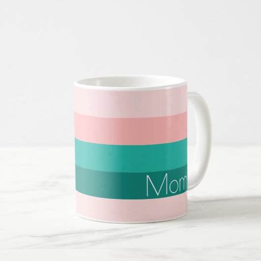 Mug Nom rose (Devant droit)