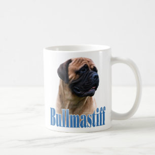 Mug Nom (rouge) de Bullmastiff