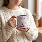 Mug Nom simple moderne de l'animal et photo