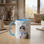 Mug Nom simple moderne de l'animal et photo