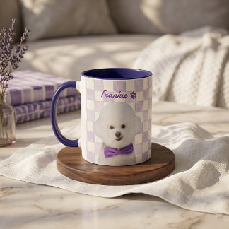 Mug Nom simple moderne de l'animal et photo