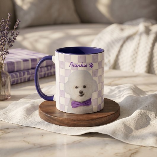Mug Nom simple moderne de l'animal et photo