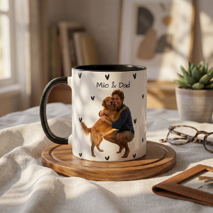 Mug Nom simple moderne de l'animal et photo