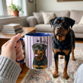 Mug Nom simple moderne de l'animal et photo