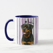 Mug Nom simple moderne de l'animal et photo (Gauche)