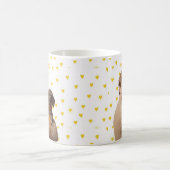 Mug Nom simple moderne et photo de l'animal de compagn (Centre)