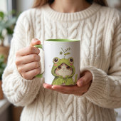 Mug Nom simple moderne et photo de l'animal de compagn